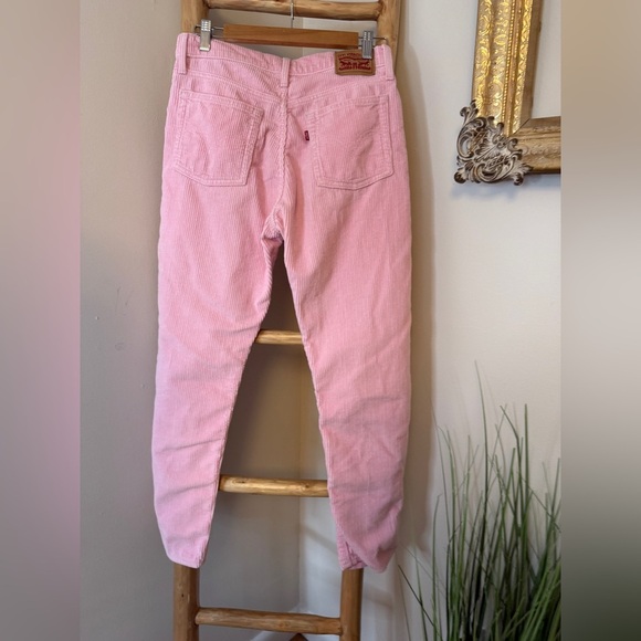 Levi's Pants - Levi’s High Rise Wedgie Straight Pink Corduroy Pant 28x28 PINKKKK